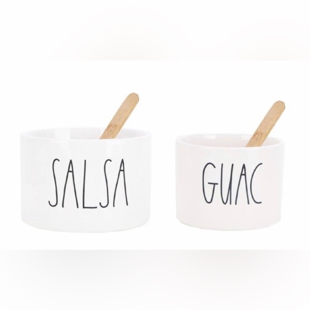 Rae Dunn Salsa and Guac Bowl Set